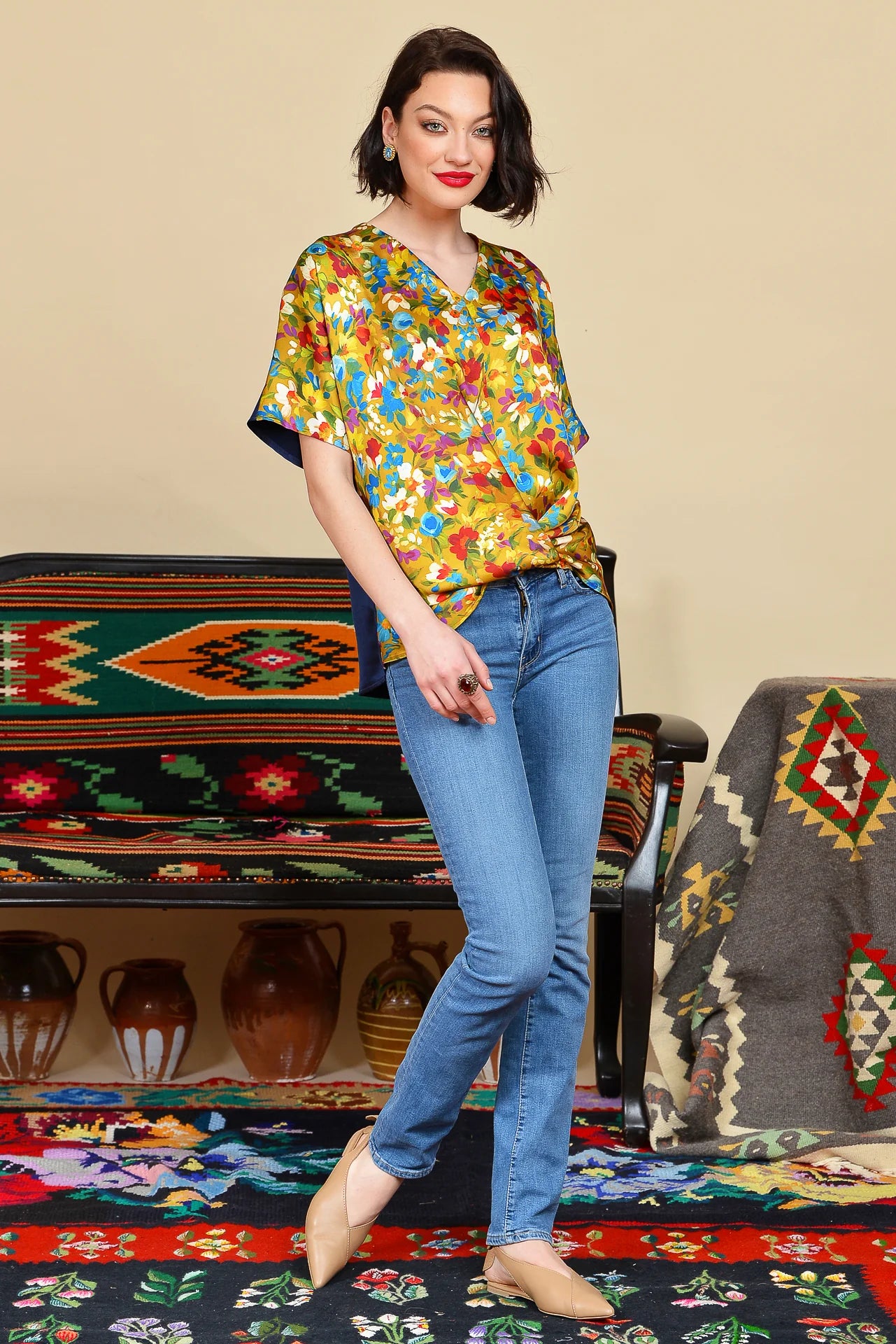 Bluza cu Maneca Scurta Primavera