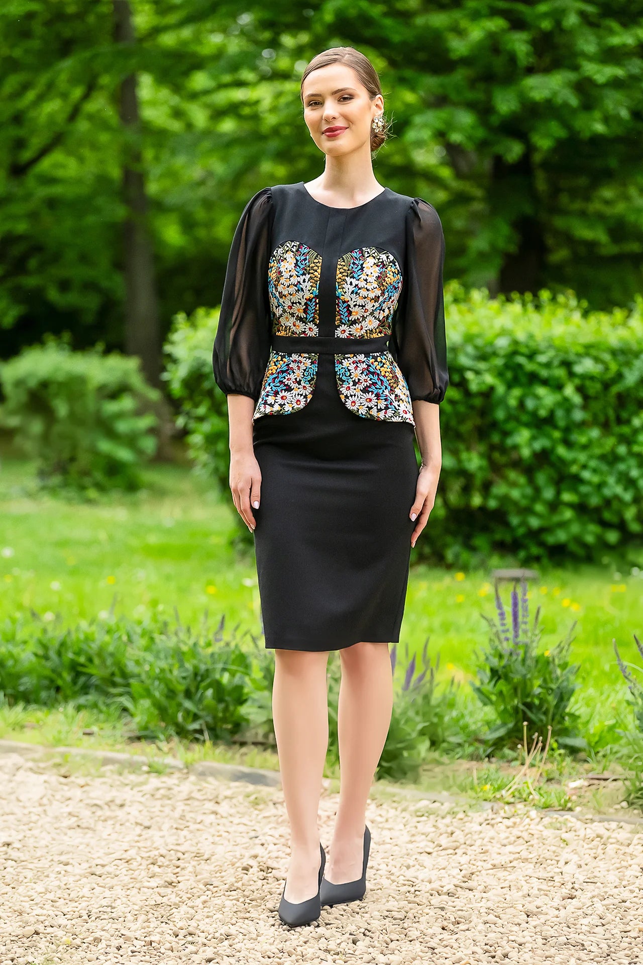 Rochia Midi Corset Margarete