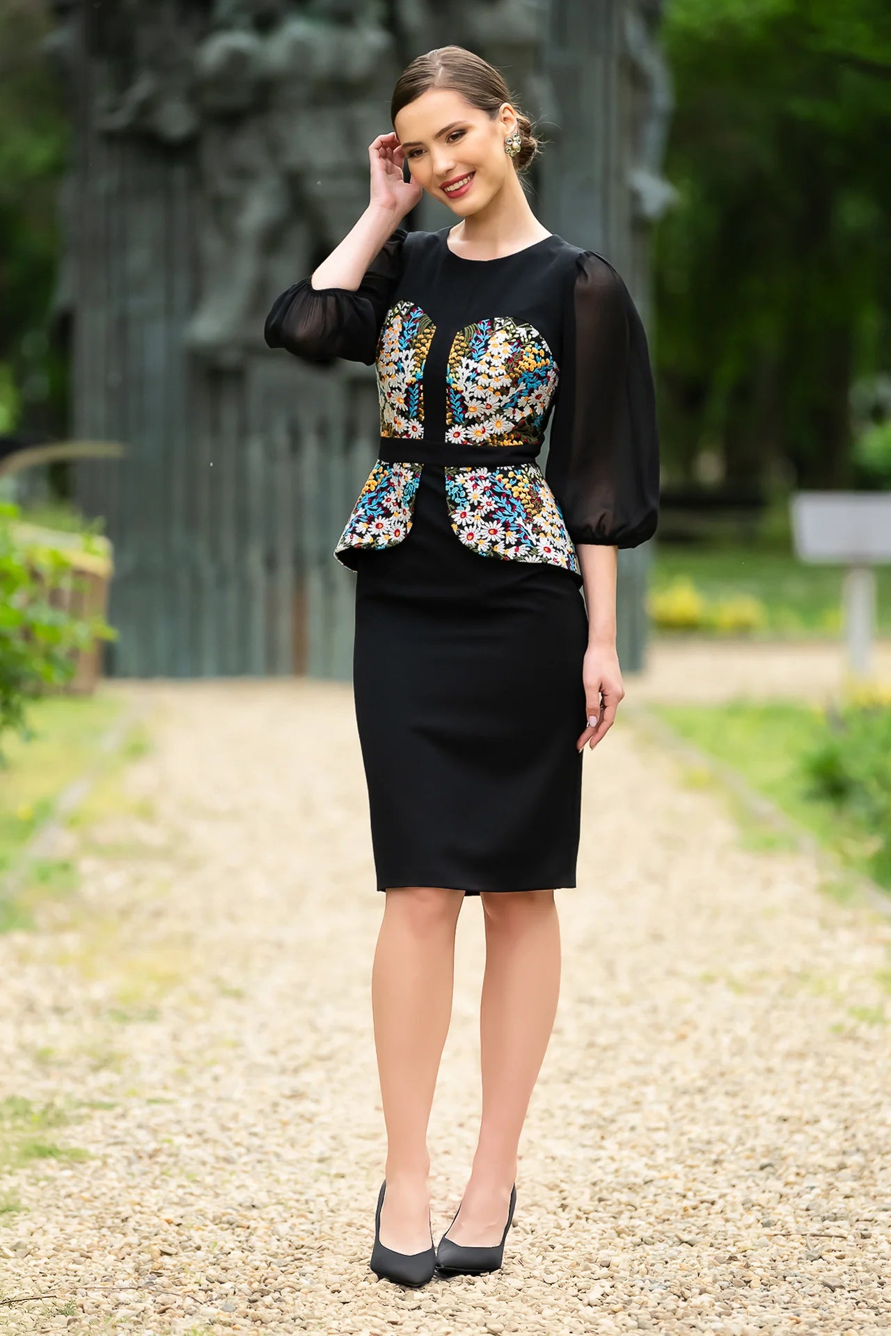 Rochia Midi Corset Margarete