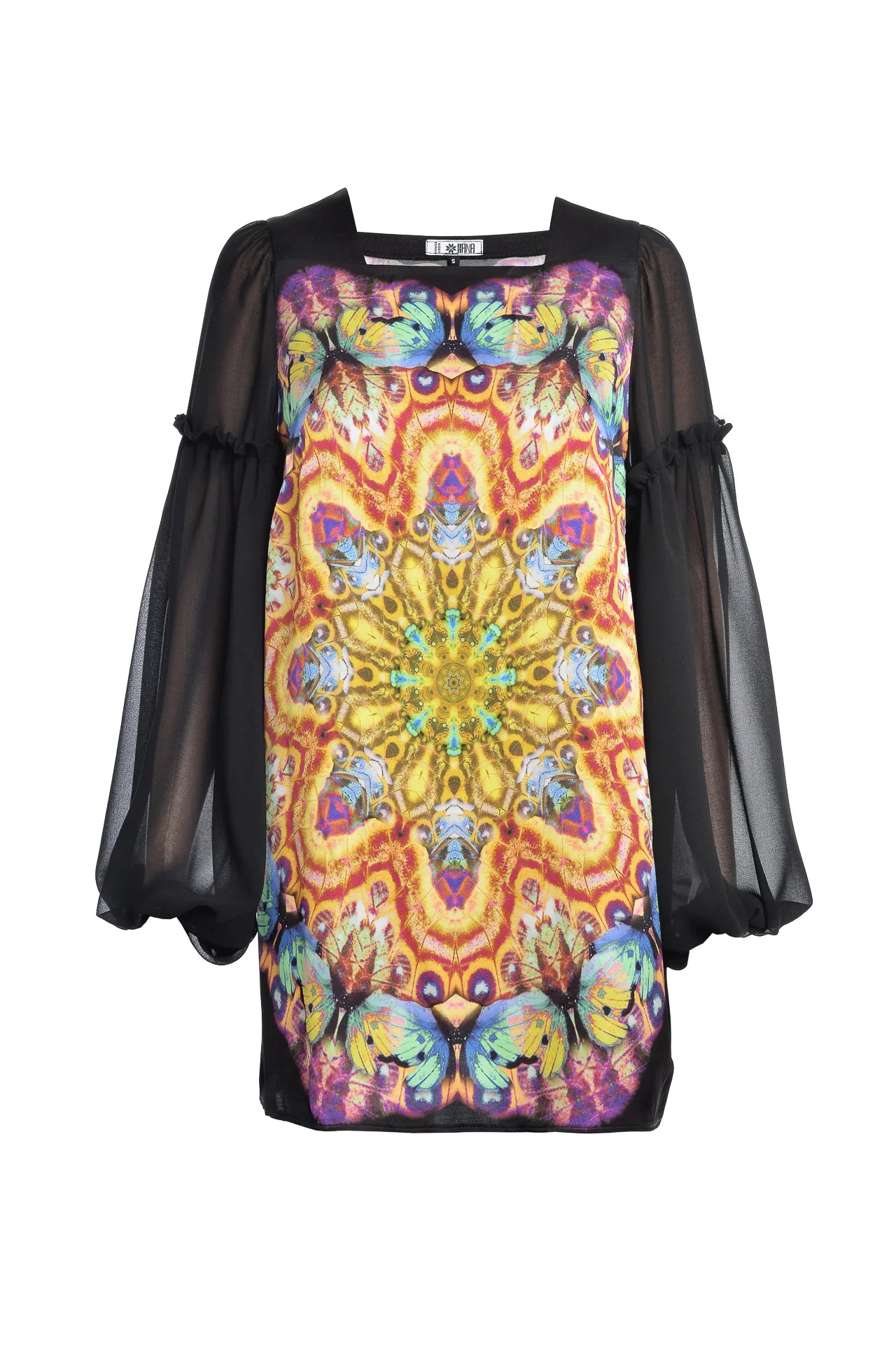 Bluza Lunga  din Matase Naturala Mandala