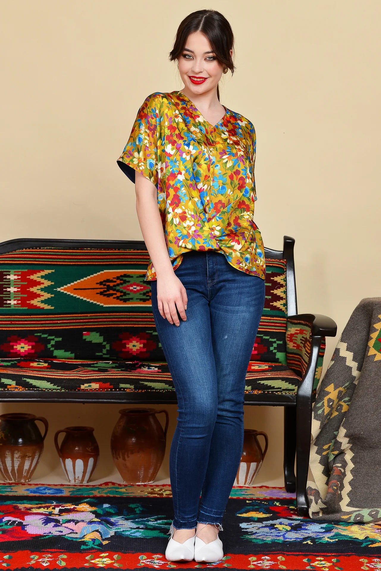 Bluza cu Maneca Scurta Primavera