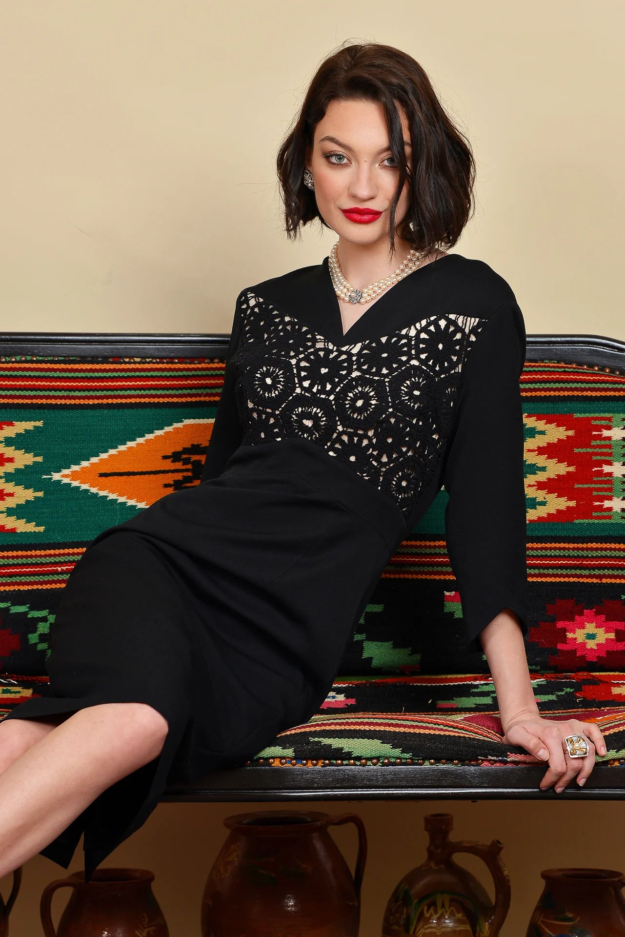 Rochia Neagra Hexagon