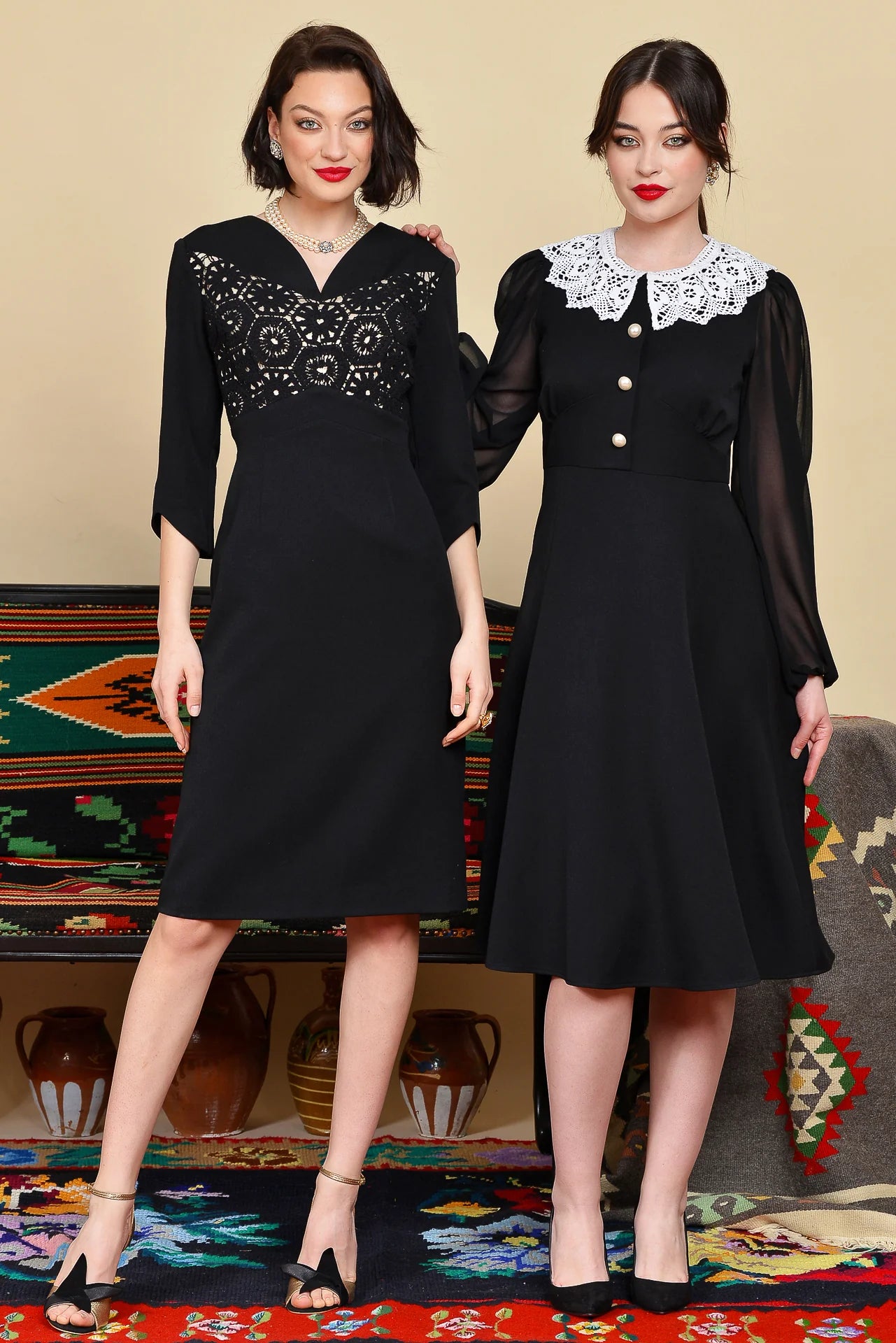 Rochia Neagra Hexagon