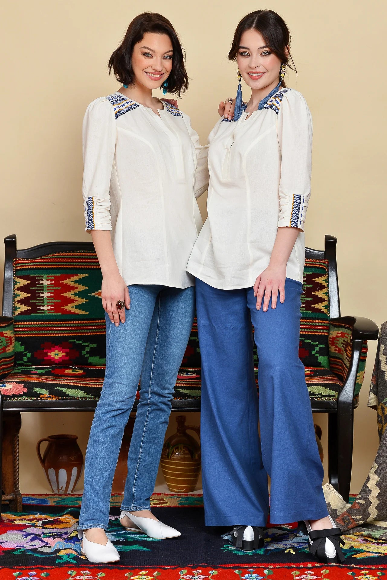 Pantaloni Evazati din In Denim