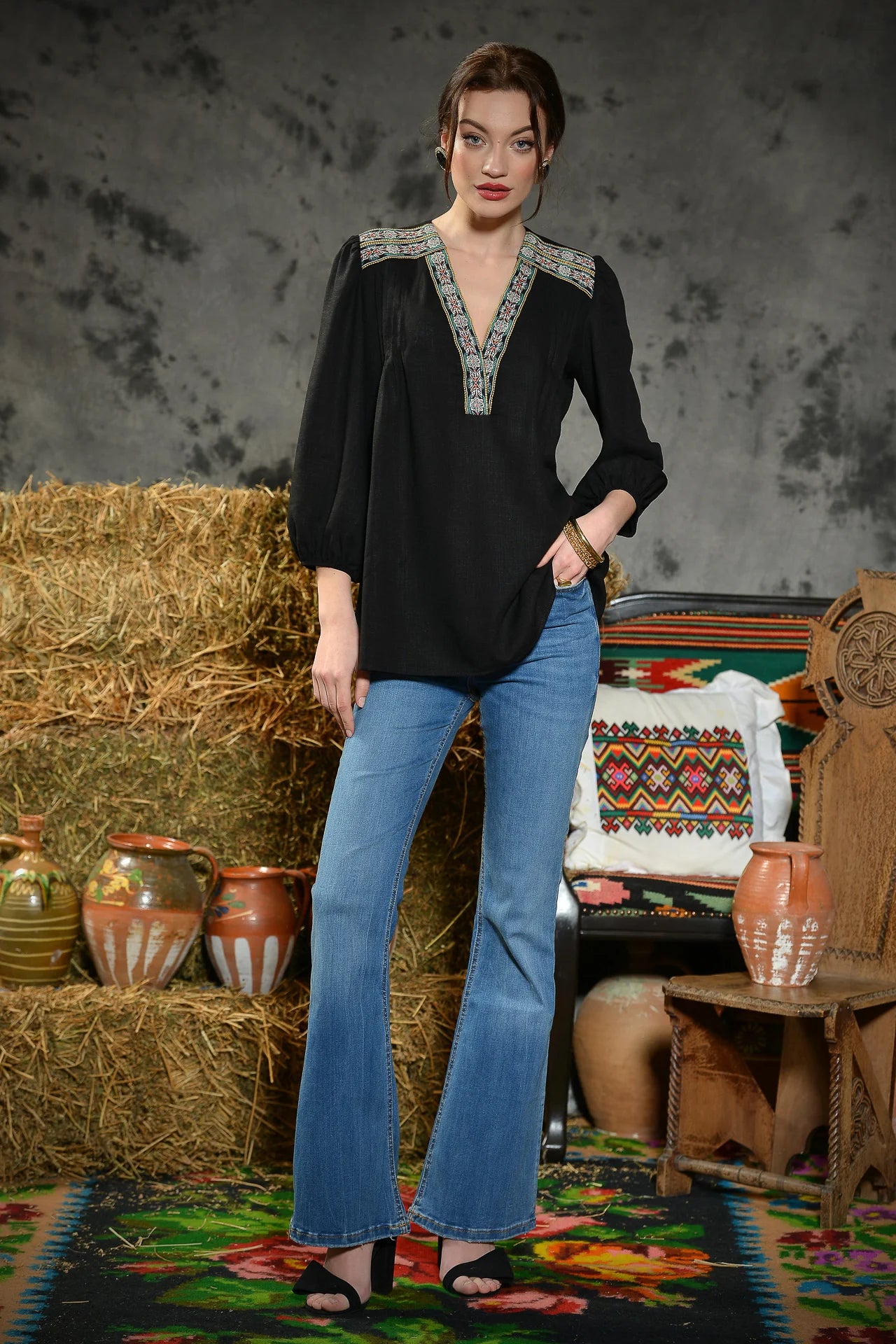 Bluza Stilizata din In Ilinca