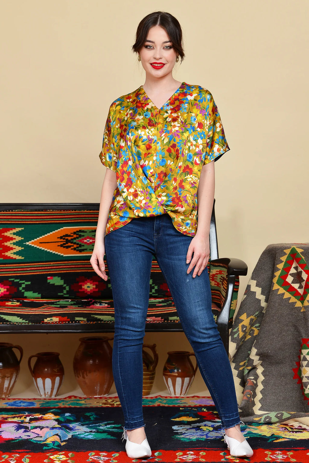 Bluza cu Maneca Scurta Primavera