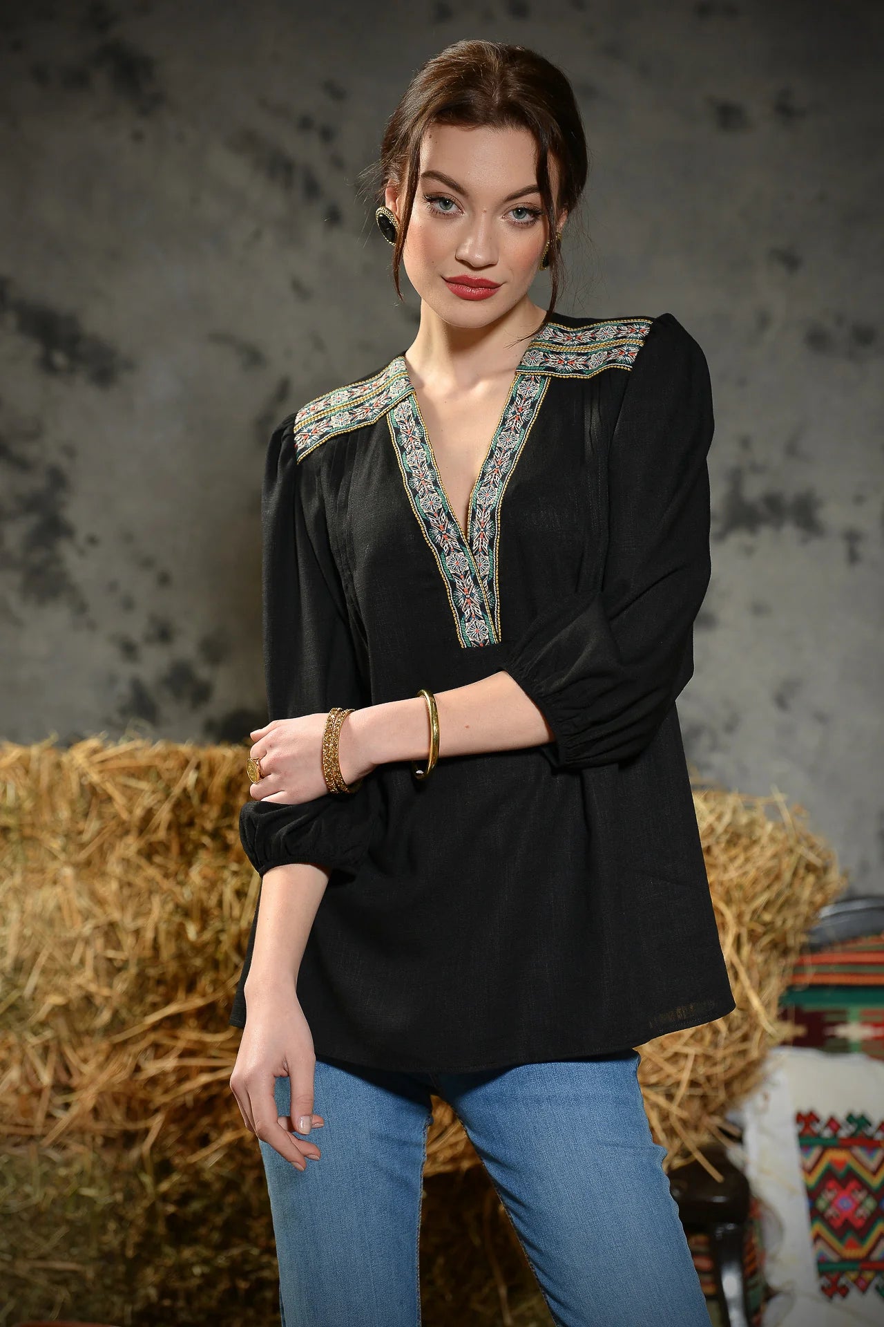 Bluza Stilizata din In Ilinca