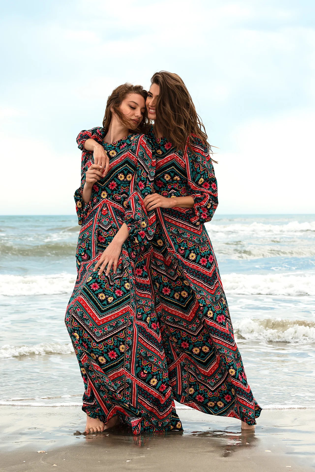 Rochie Lunga Zig Zag