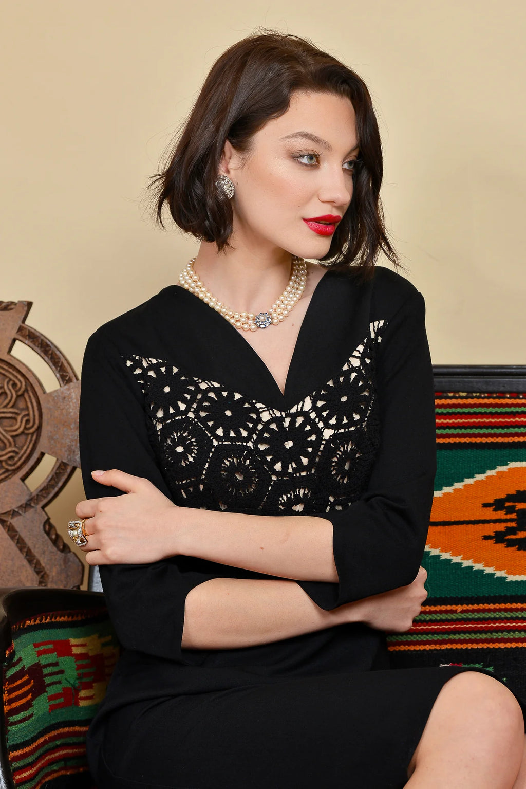 Rochia Neagra Hexagon