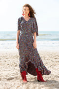 Rochie Inflorata cu Trena